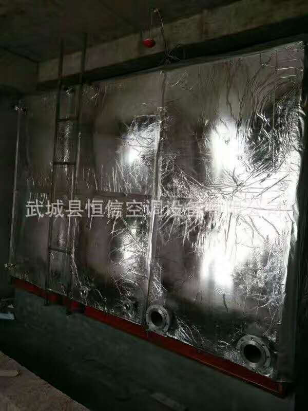 邢臺市雞澤縣實驗中學(xué)不銹鋼保溫水箱竣工
